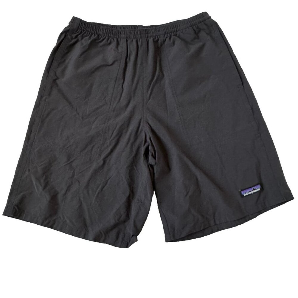 Patagonia Black Flat Front Men's Shorts